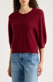 FRAME The Brushed Chalet Wool & Cashmere Sweater