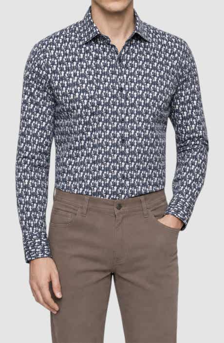 Jazz Ensemble Print Cotton Shirt