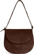 LEMIZ Juliette Suede Shoulder Bag
