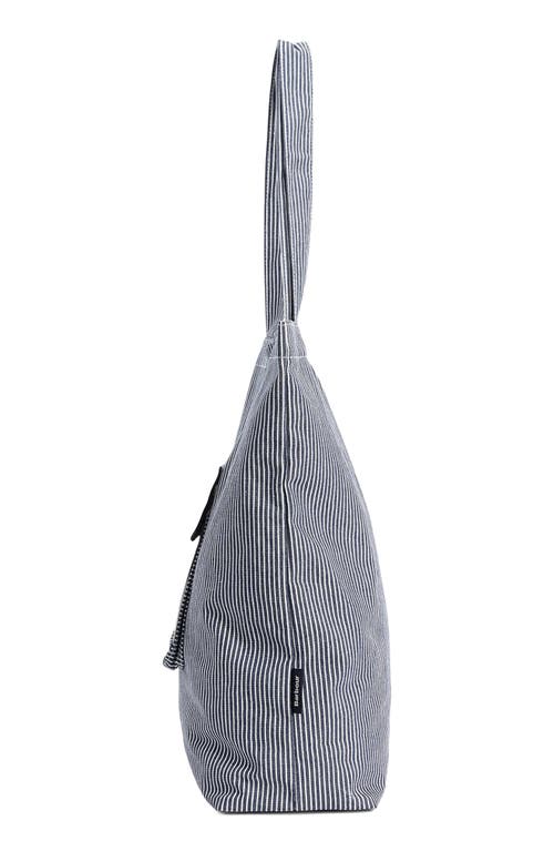 Barbour Tynedale Stripe Canvas Tote