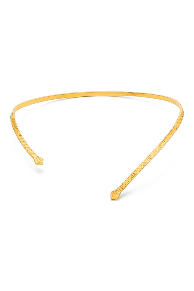 'Mara' Collar Necklace, Main, color, GOLD