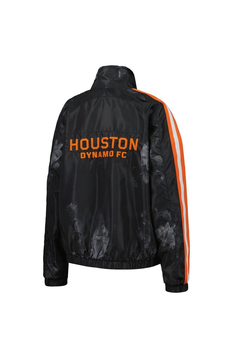 THE WILD COLLECTIVE Women's The Wild Collective  Black Houston Dynamo FC Full-Zip Track Jacket, Alternate, color, Black