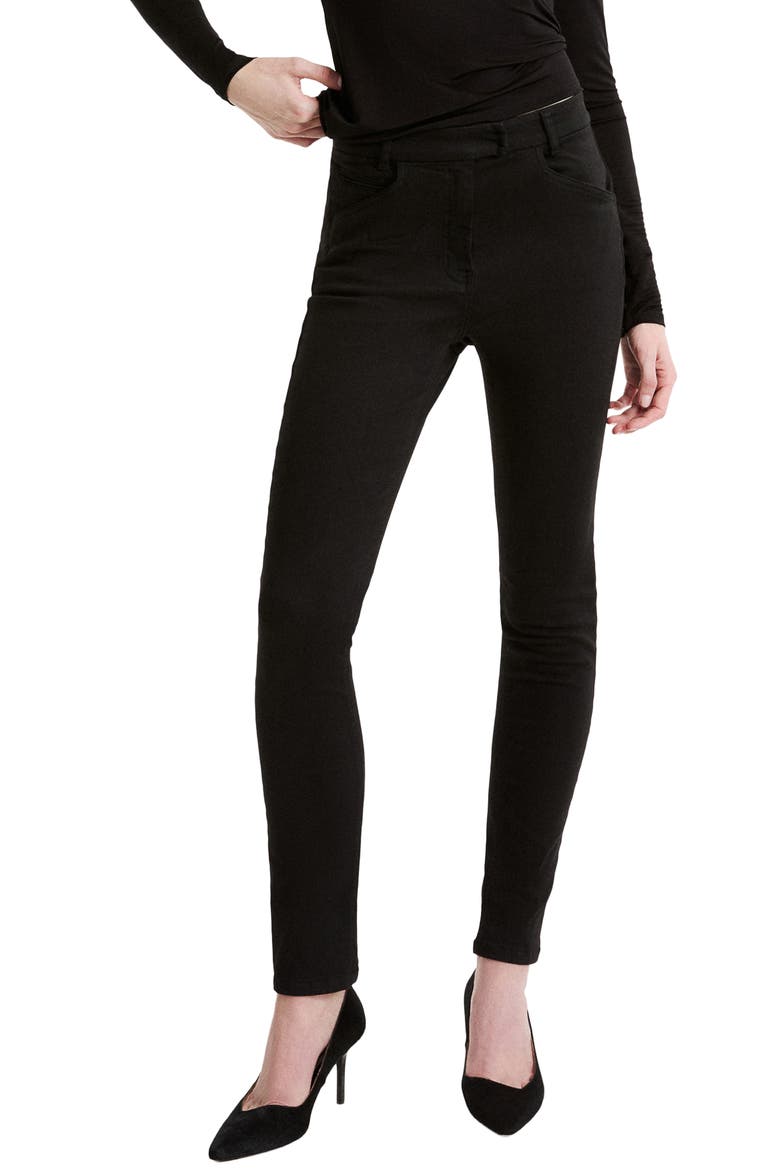 Stretch Pants, Main, color, BLACK
