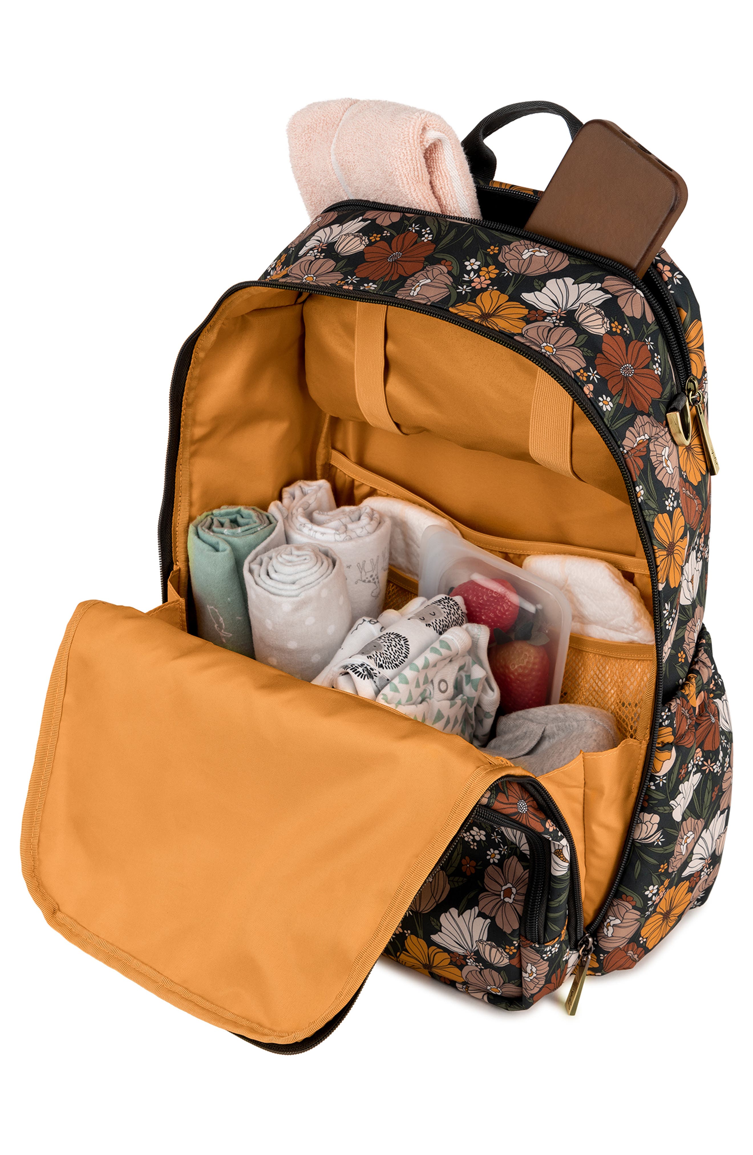 JuJuBe Zealous Water Resistant Diaper Bag, Alternate, color, 