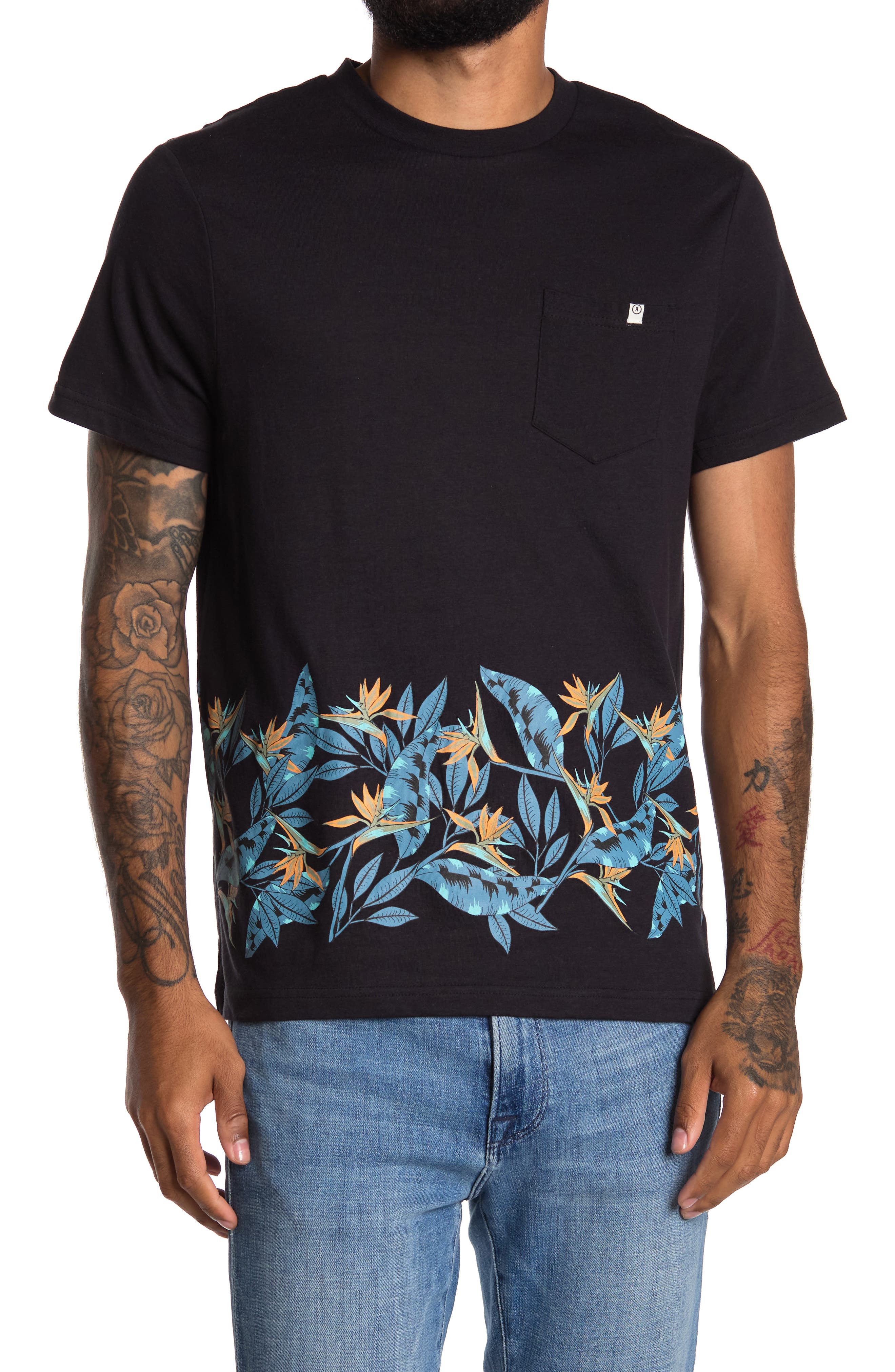 Sovereign Code Pattern Trim T-Shirt (Men) | Nordstromrack