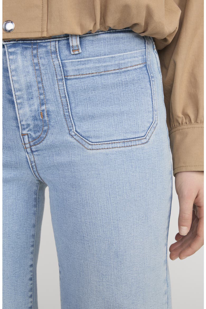 Le Slim Palazzo Patch Pocket High Waist Wide Leg Jeans, Alternate, color, TRIBUTE