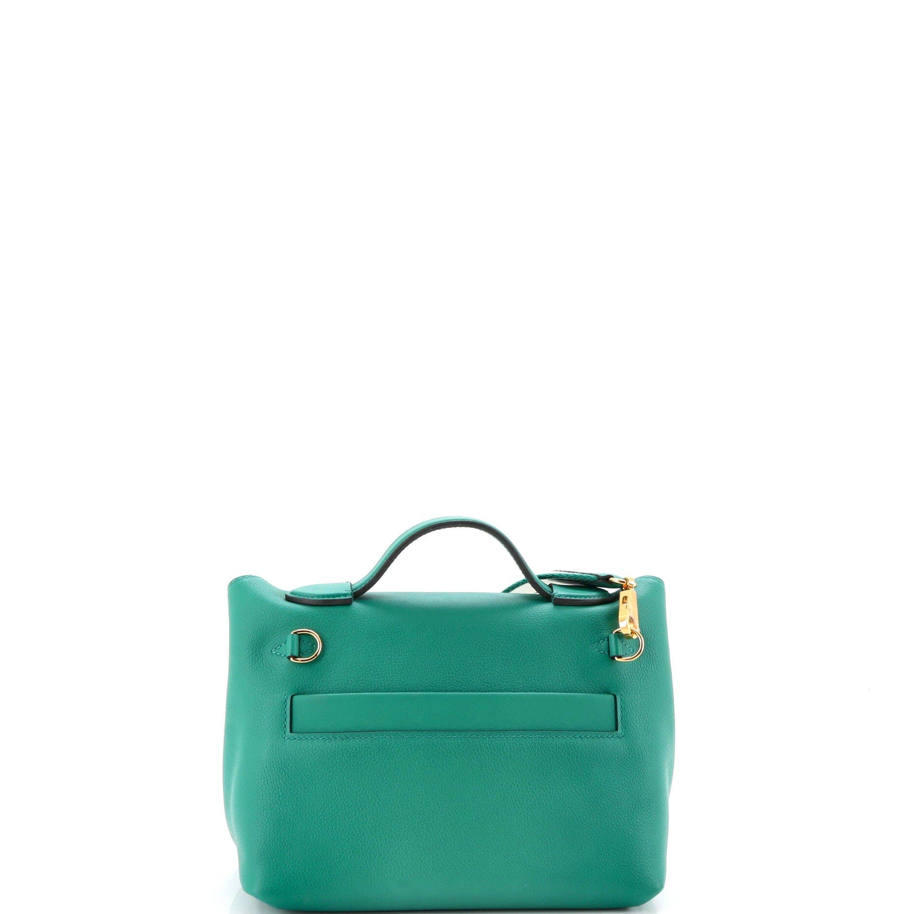 Pre-Owned Hermes 24/24 Bag Evercolor with Swift 21, Alternate, color, Vert Jade