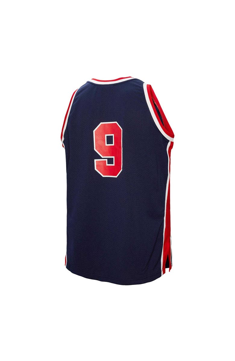 Mitchell & Ness Men's Mitchell & Ness Michael Jordan Navy USA Basketball 1984 Authentic Jersey, Alternate, color, Navy