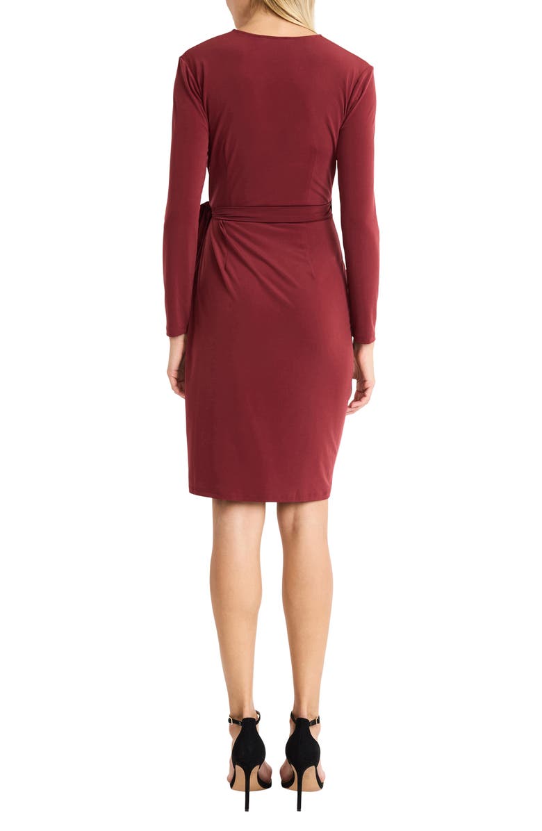 long sleeve asymmetric hem dress Turtleneck Asymmetric Hem Detail Long Sleeve Dress  John Paul Ataker