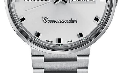 Mido Commander 1959 Automatic Bracelet Watch, 37mm In Metallic