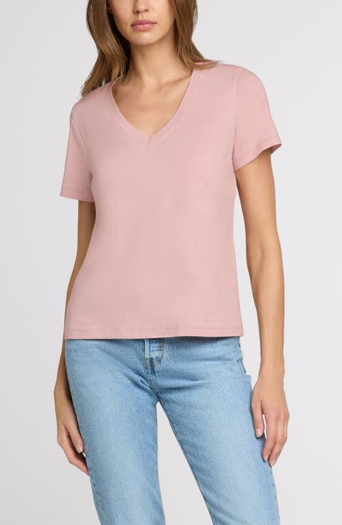 The Organic Cotton V-Neck Tee