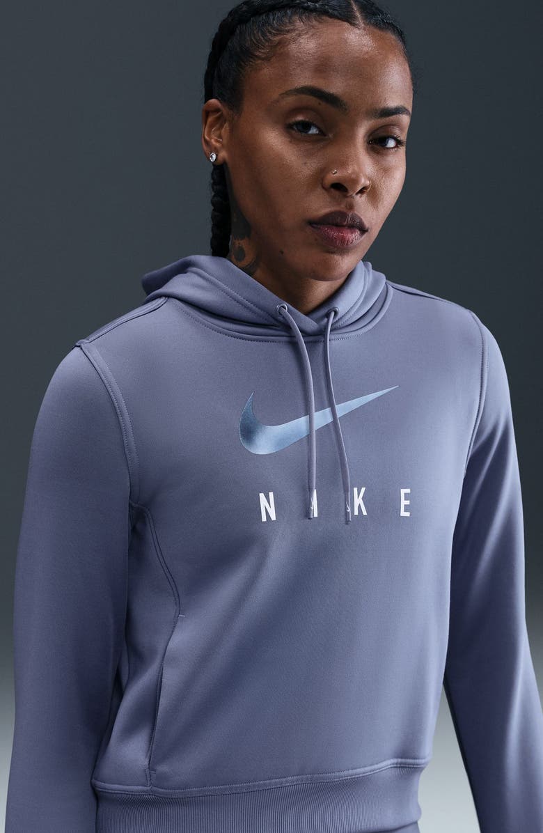 Nike One Therma-FIT Hoodie, Alternate, color, World Indigo