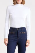 Veronica Beard Nate Mock Neck Top