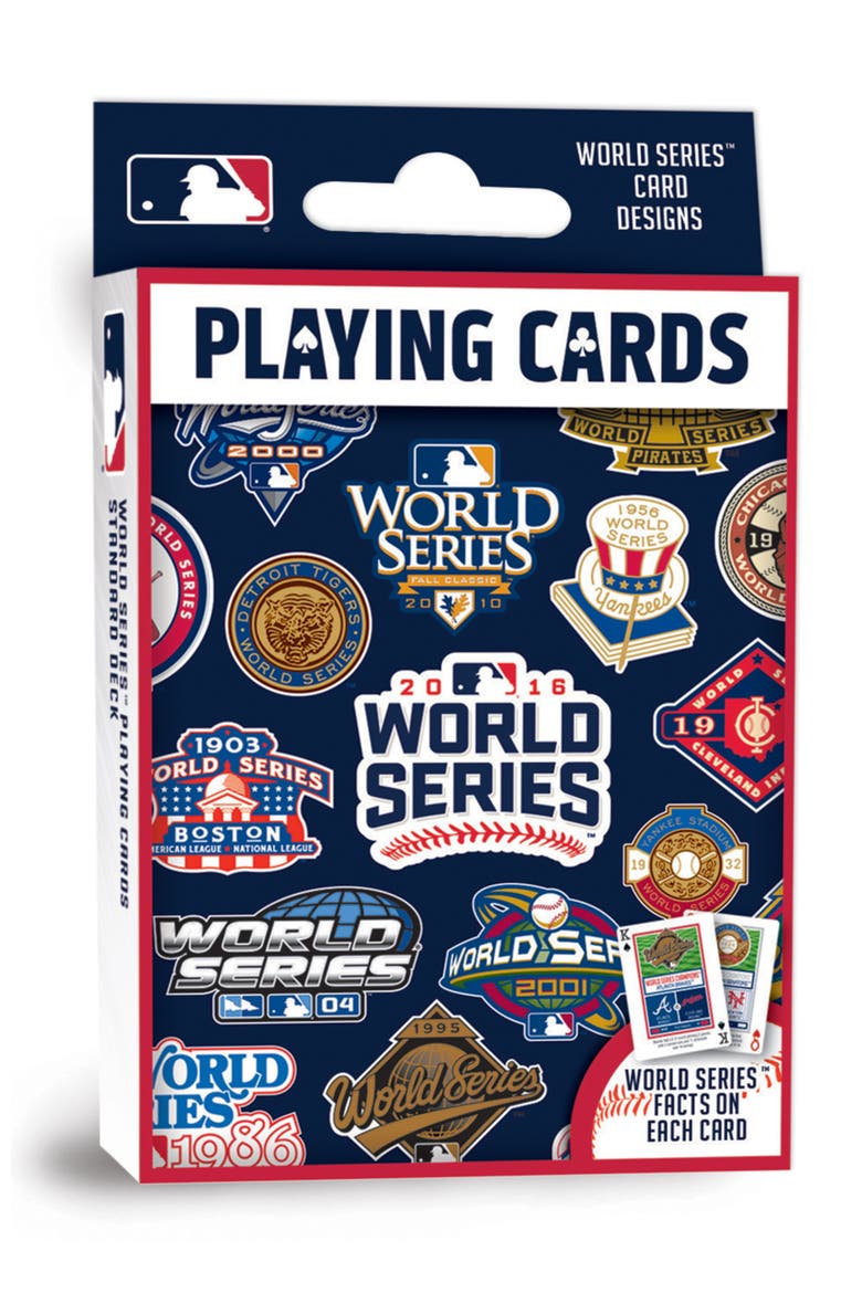 MLB World Series Playing Cards, Main, color, Multicolor