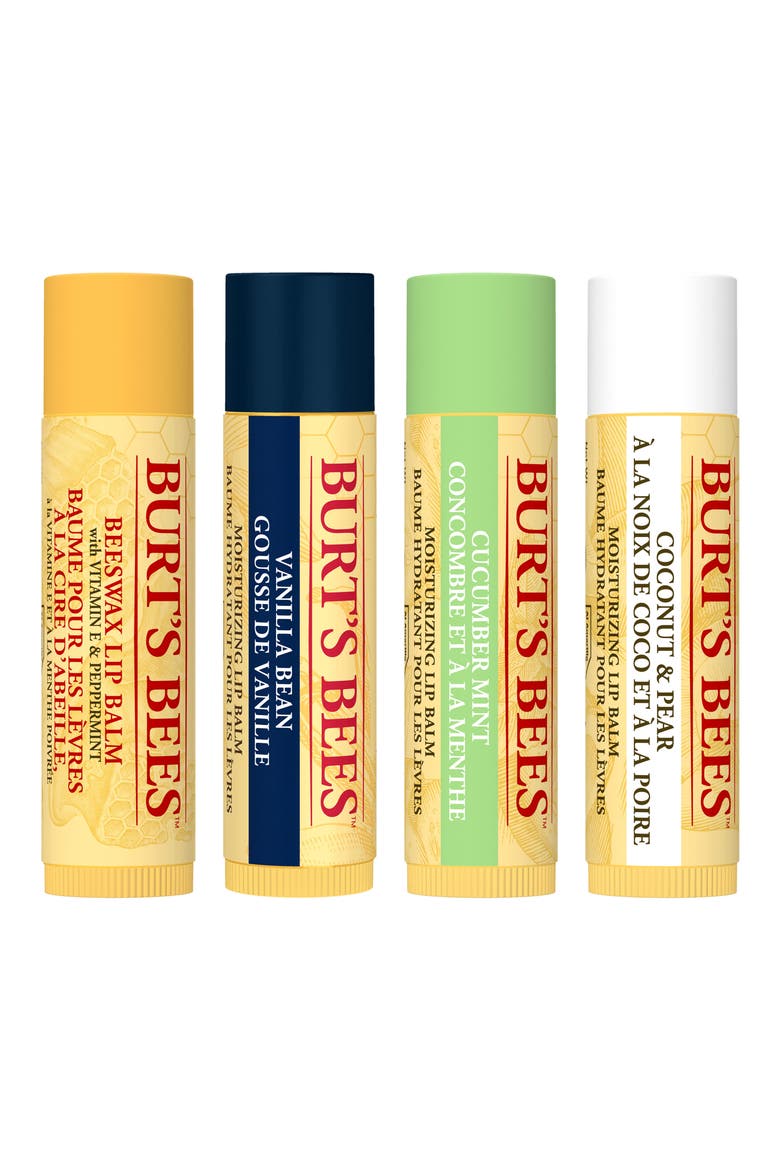 Beeswax Bounty Assorted Lip Balm Set, Alternate, color, NO COLOR