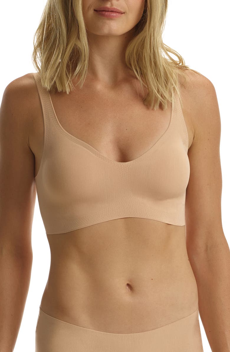 Commando Butter Soft Support Bralette, Main, color, Beige