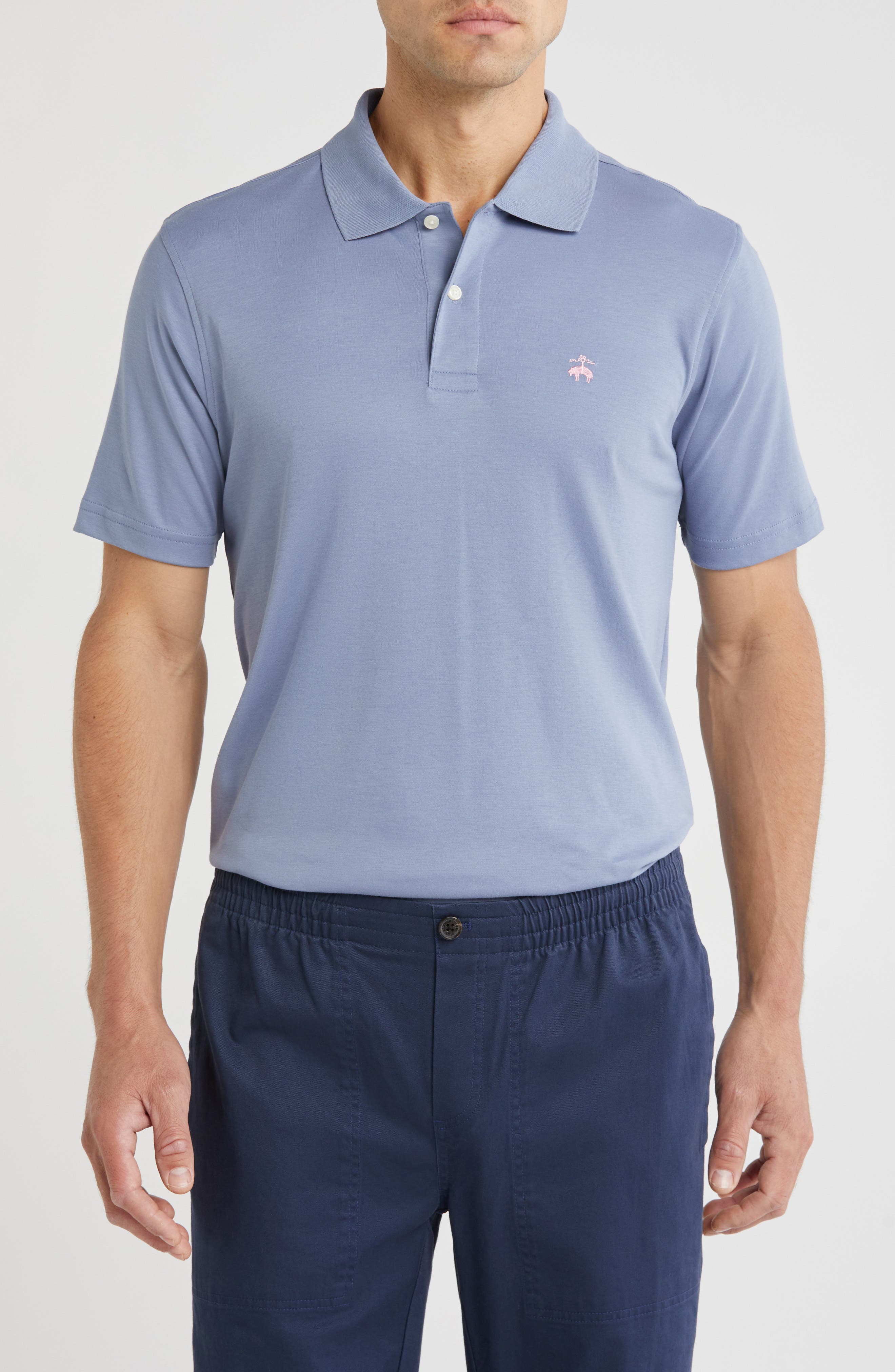 Brooks Brothers Cotton Interlock Knit Polo