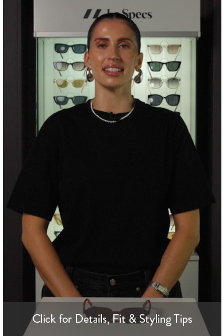 Pilferer 53mm Rectangular Sunglasses video
