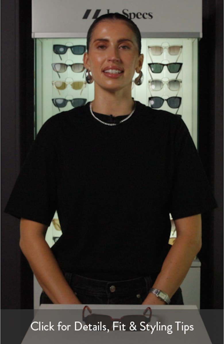 Pilferer 53mm Rectangular Sunglasses, sales video thumbnail