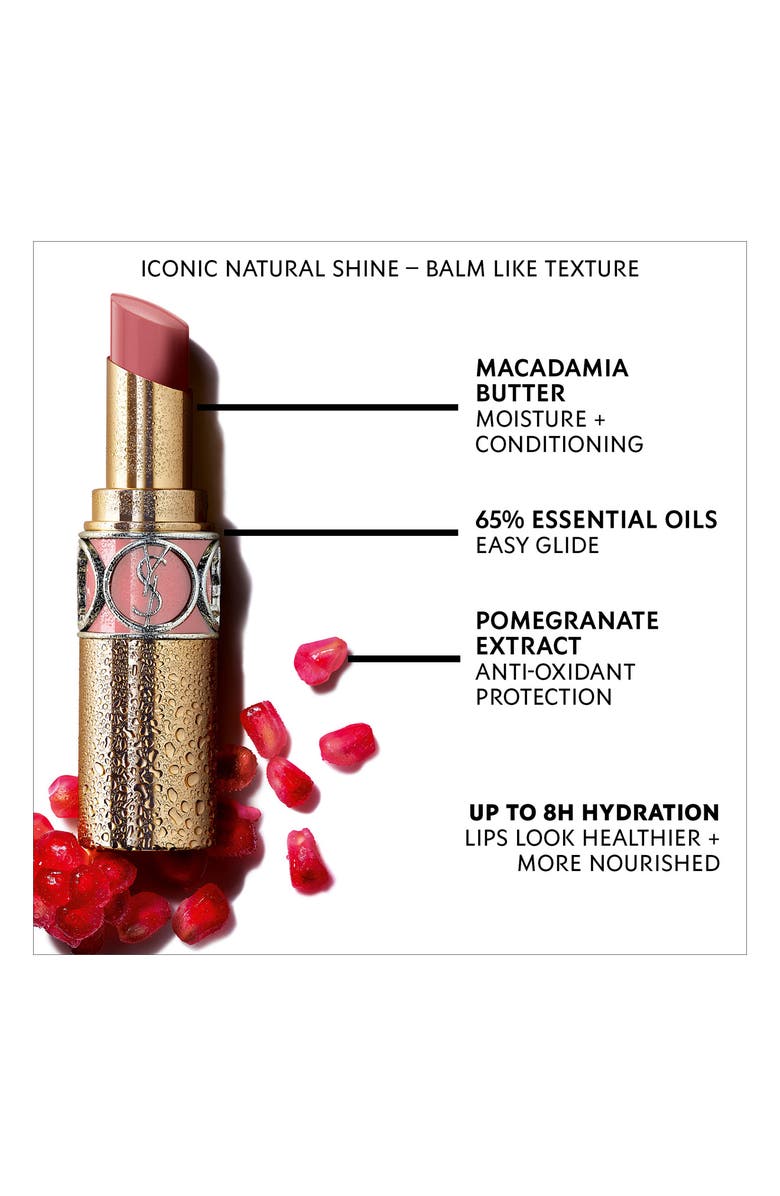 Yves Saint Laurent Rouge Volupté Shine Oil-in-Stick Lipstick Balm $86 Value, Alternate, color, 