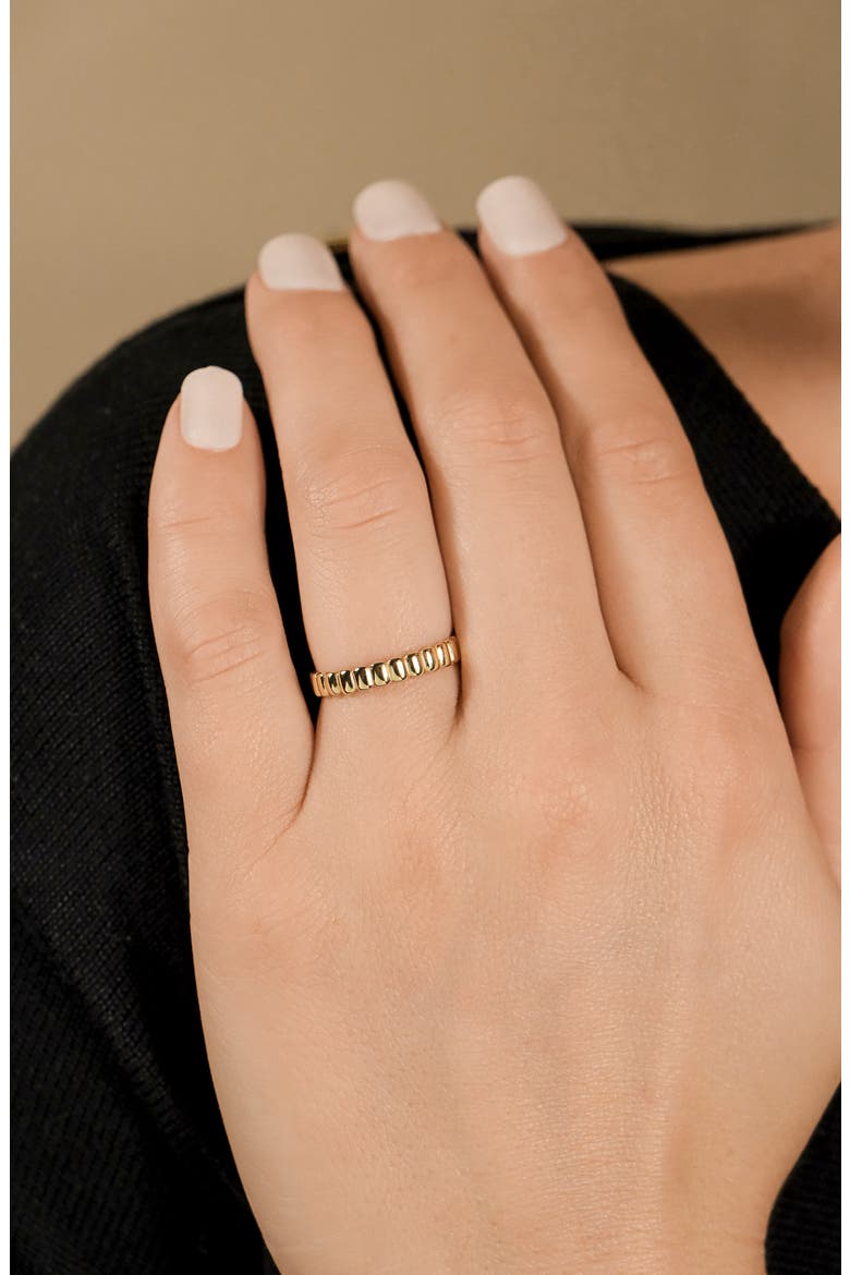 Stacey Textured Band Ring, Alternate, color, GOLD
