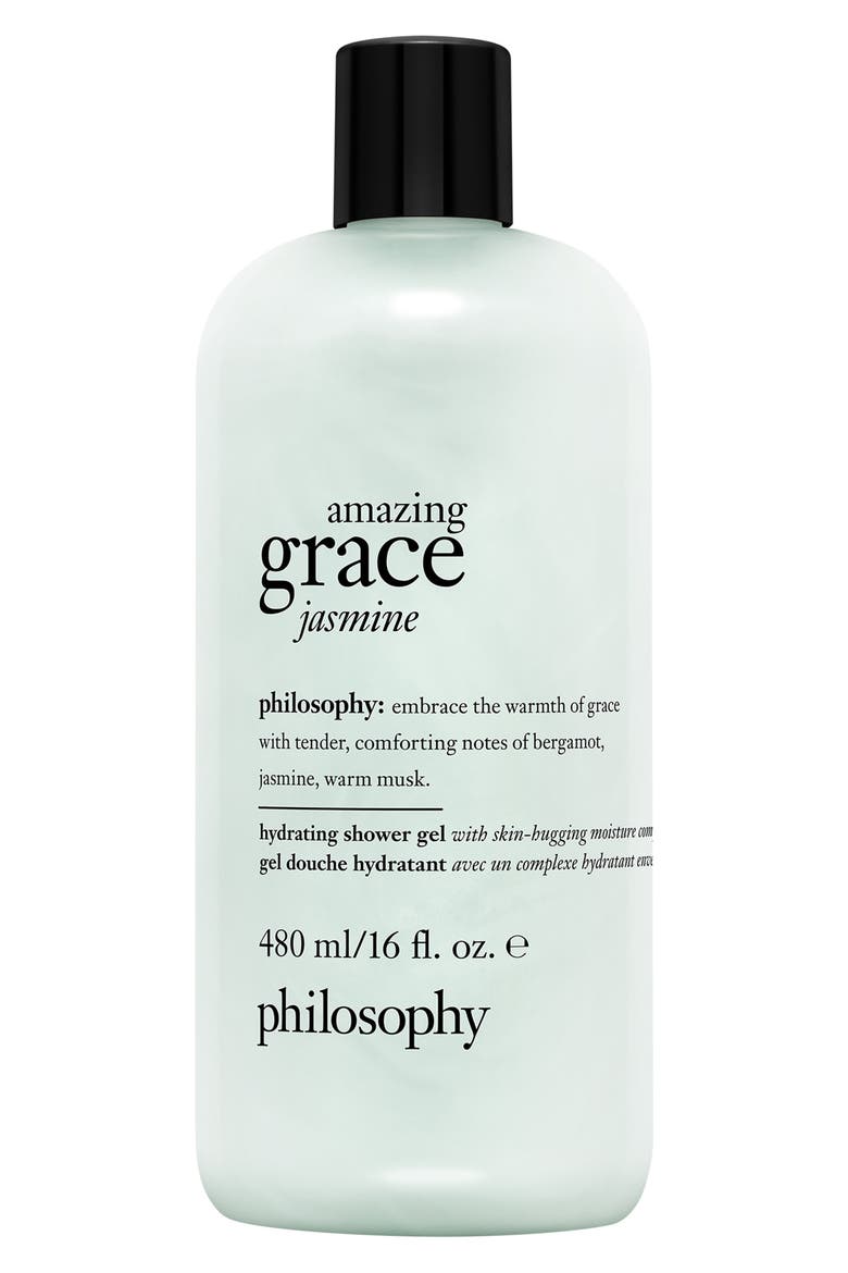amazing grace jasmine hydrating shower gel, Main, color, JASMINE