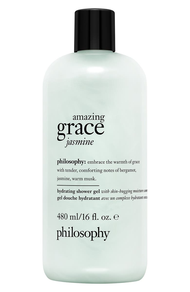 philosophy amazing grace jasmine hydrating shower gel, Main, color, Jasmine