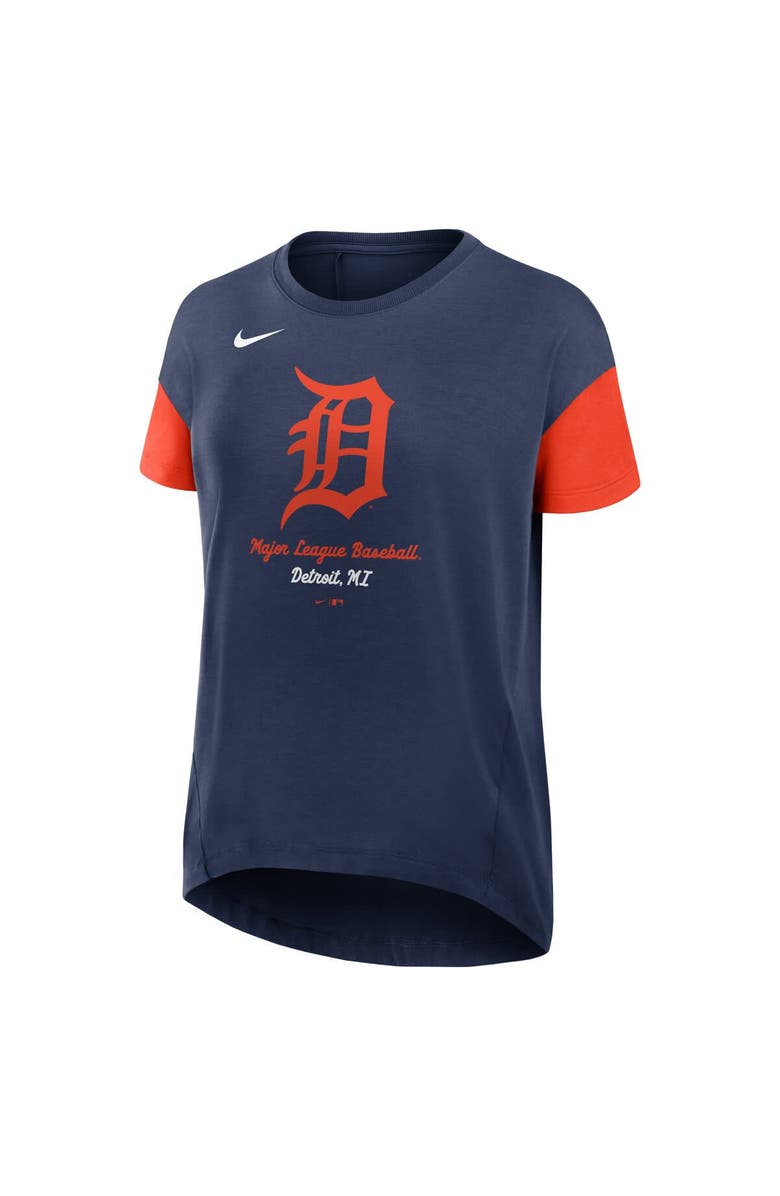 Nike Women's Nike Navy Detroit Tigers Flowy T-Shirt, Alternate, color, 