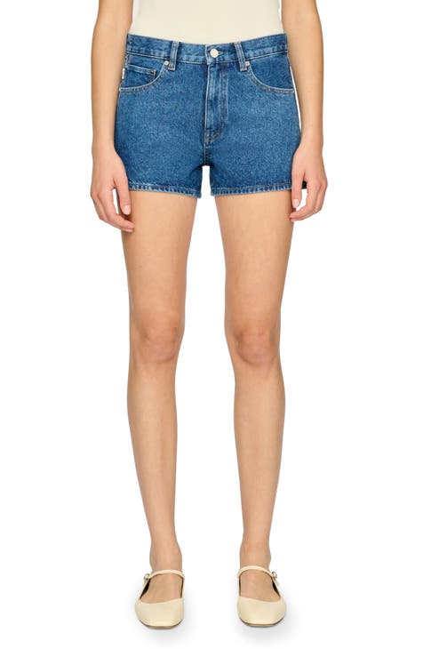 Zoie Mid Rise Relaxed Denim Shorts (North Beach Vintage)