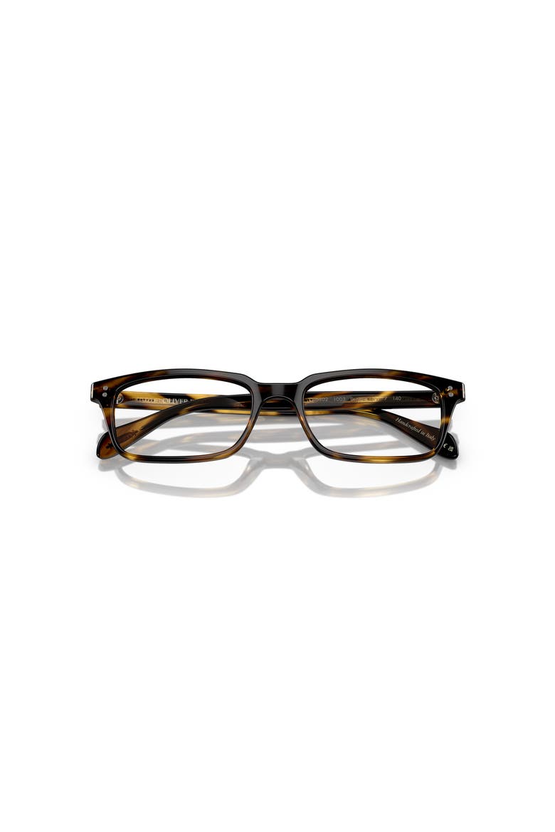 53mm Rectangle optical glasses, Alternate, color, Black