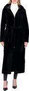 GORSKI Reversible Textured Genuine Shearling Coat