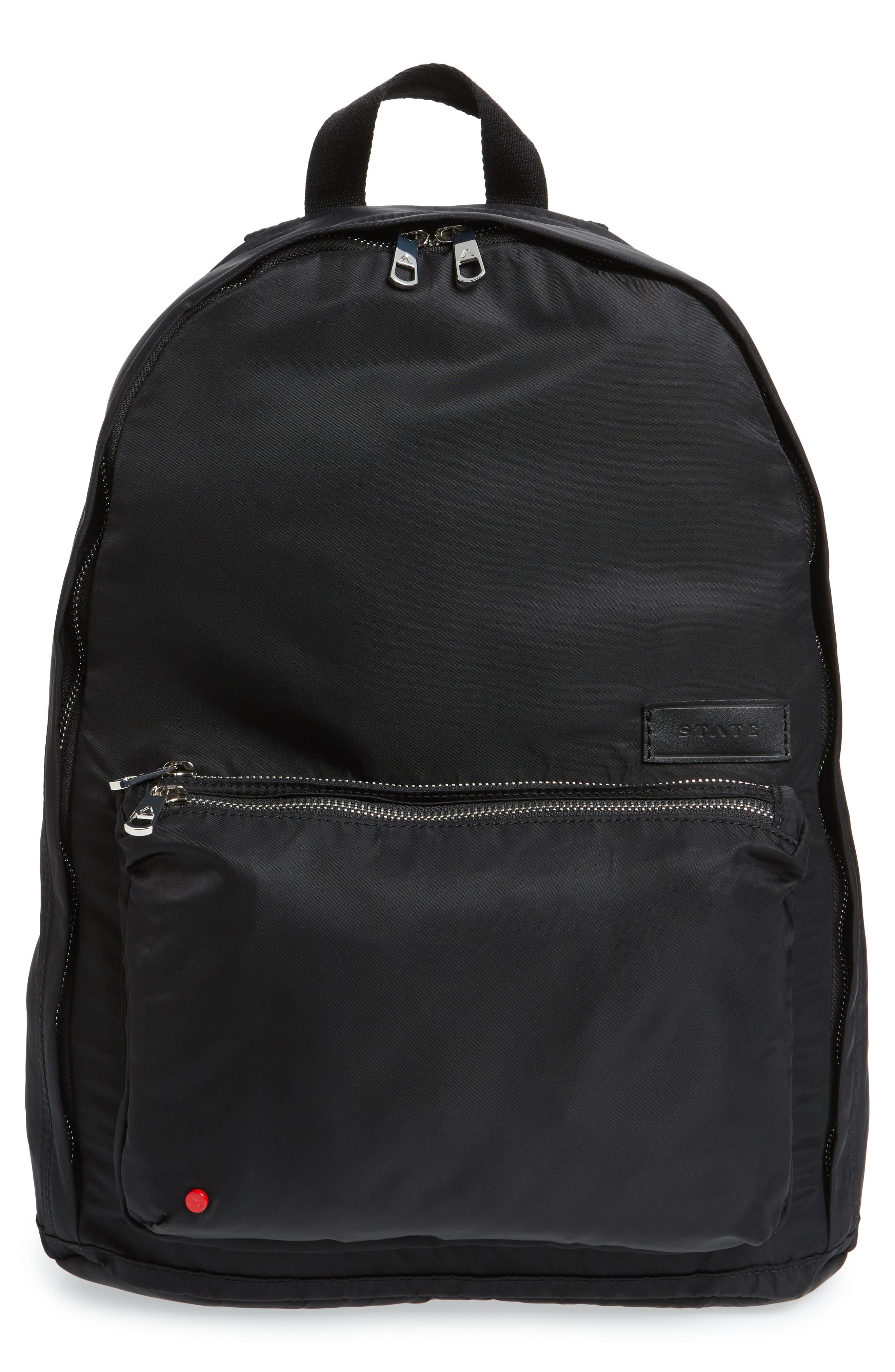 The Heights Lorimer Backpack, Main, color, BLACK