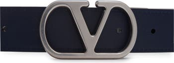 VLOGO Reversible Leather Belt