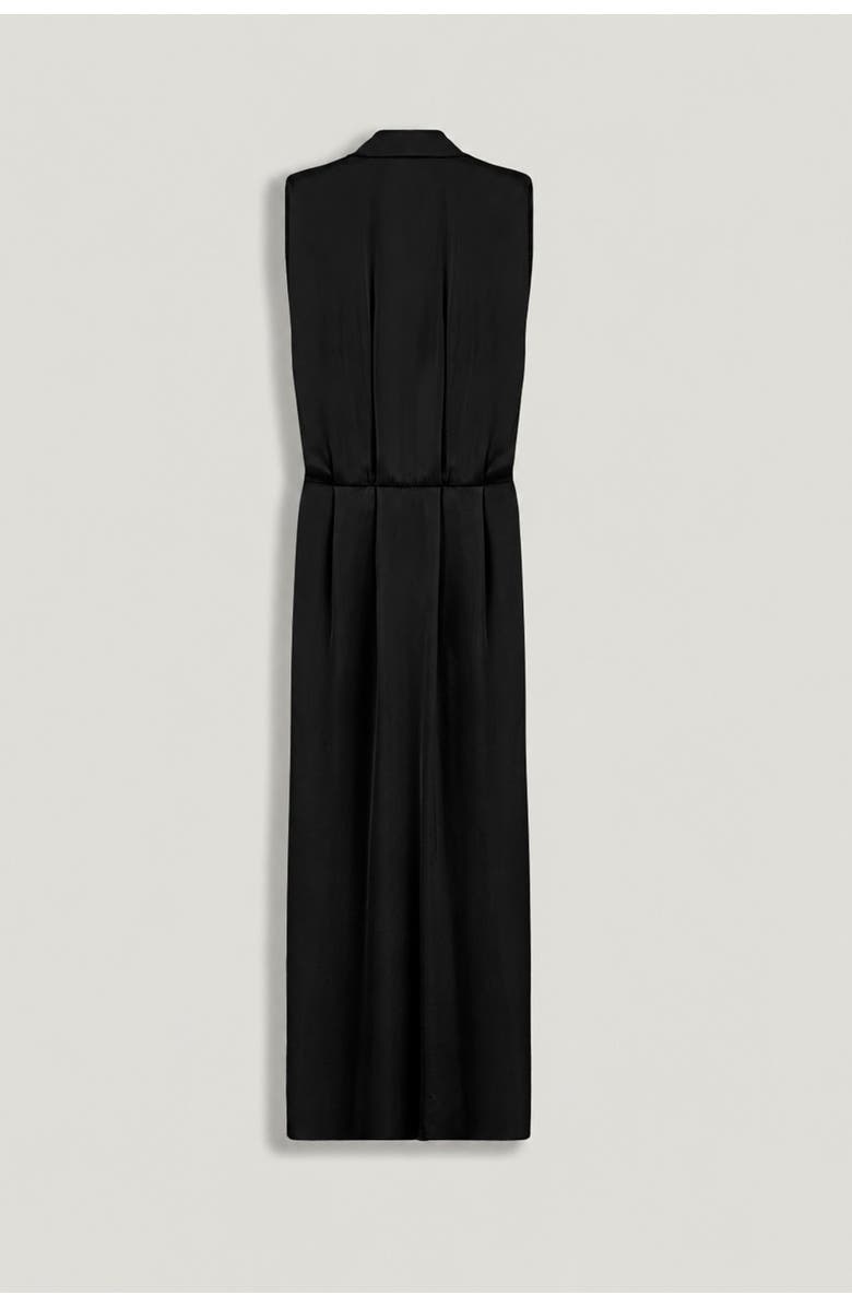 Nocturne Embellished Belt-Detail Maxi Dress, Alternate, color, Black