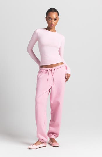 Stretch Jersey Long Sleeve T-Shirt