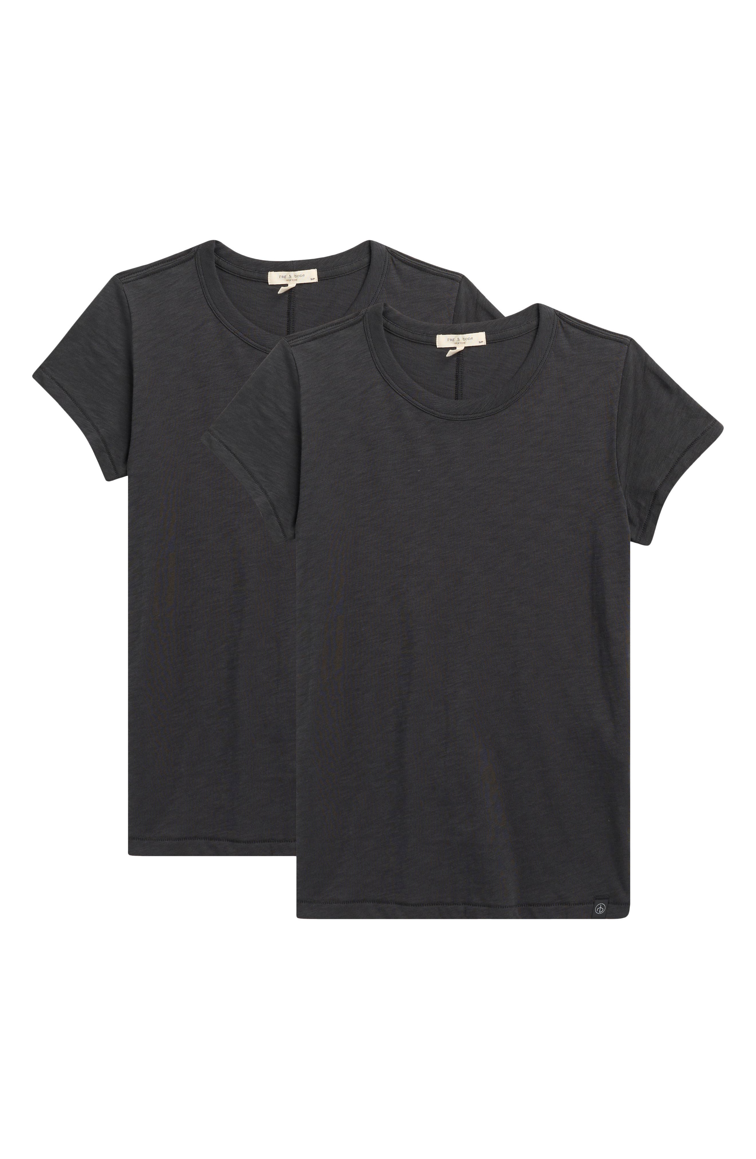 2-Pack Slub Cotton T-Shirts