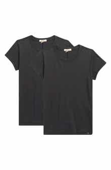 2-Pack Slub Cotton T-Shirts