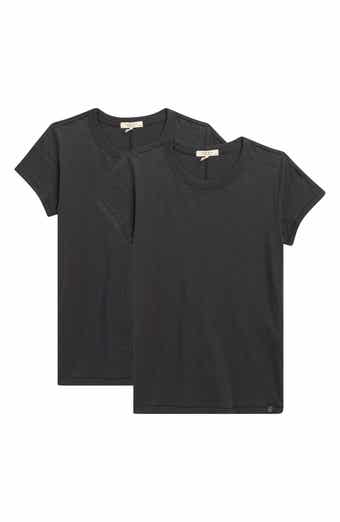 2-Pack Slub Cotton T-Shirts
