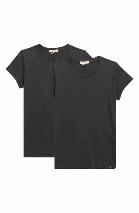 2-Pack Slub Cotton T-Shirts