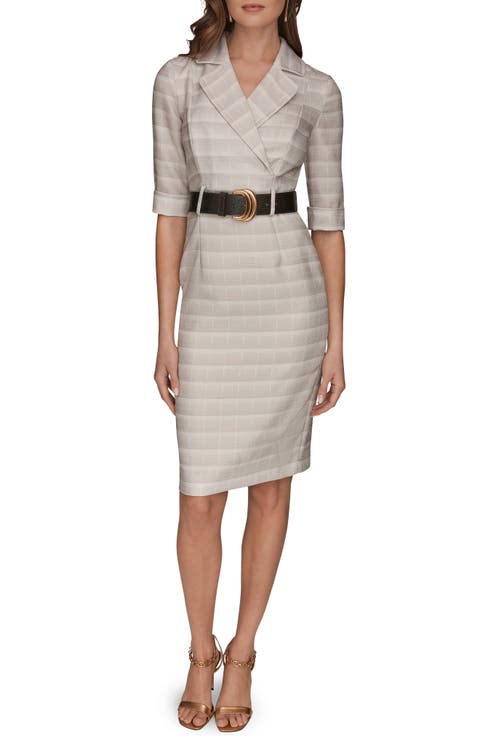 Belted Sheath Dress