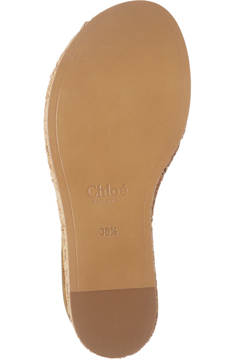 Chloé Camille Python Embossed Platform Sandal, Alternate, color,