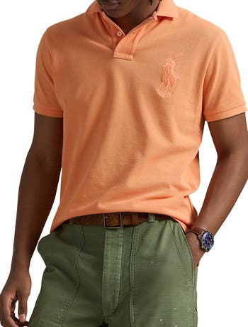Polo Ralph Lauren Big & Tall Big Pony Mesh Polo Shirt | Nordstrom