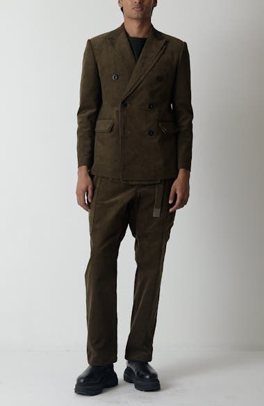 Sacai Corduroy Belted Pants | Nordstrom