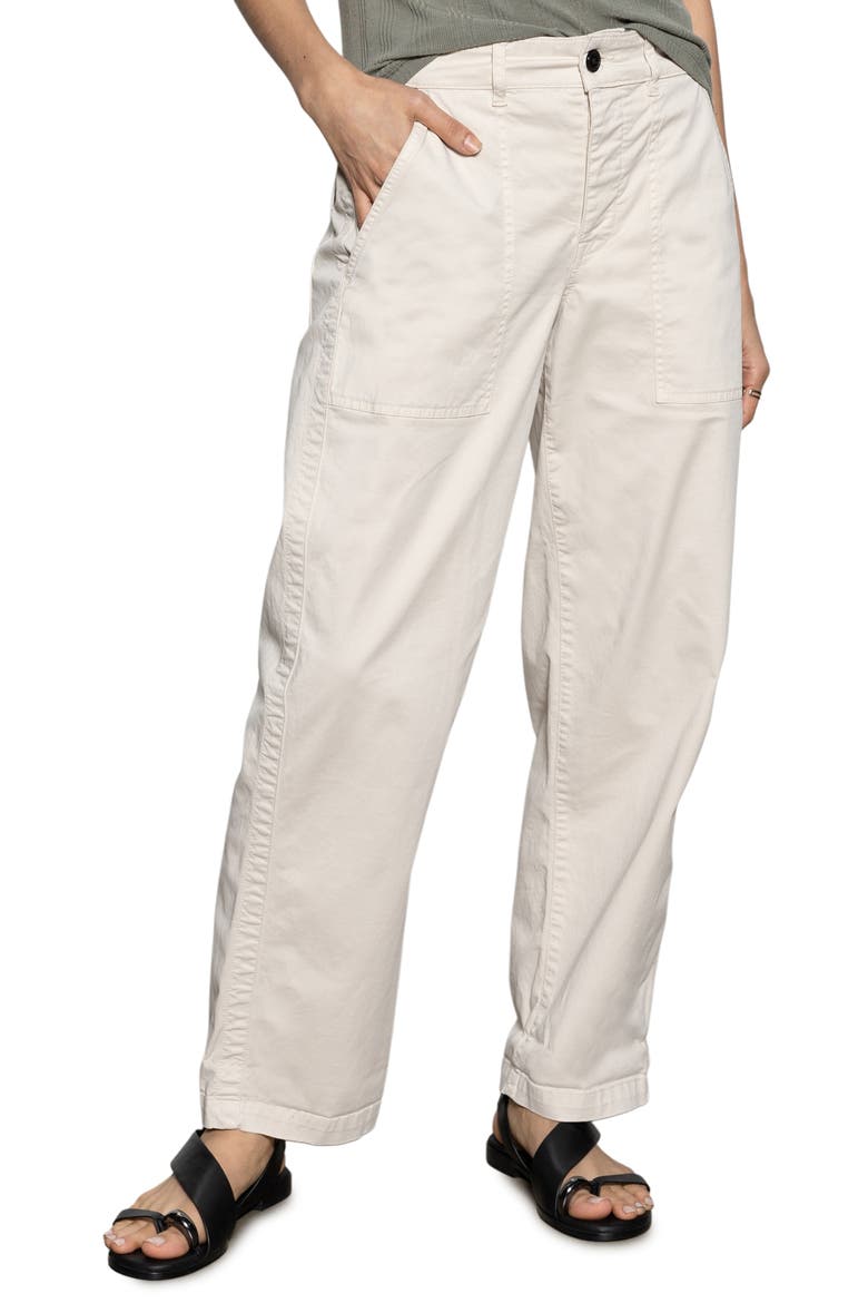 Cruiser Stretch Cotton Barrel Chinos, Main, color, LIGHT OAT
