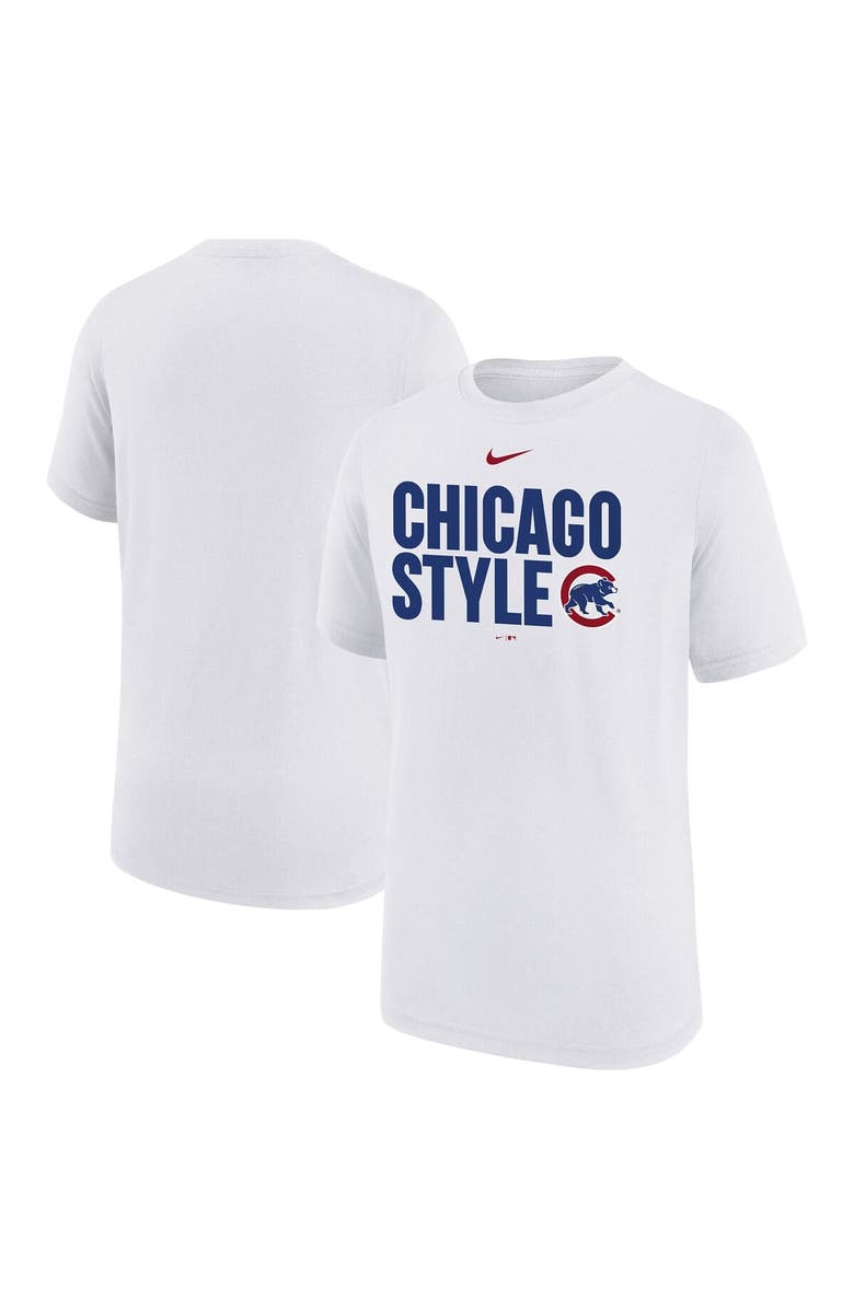 Nike Youth Nike  White Chicago Cubs Local Legend T-Shirt, Main, color, 