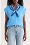 selected Light Blue/ Scarf Print
