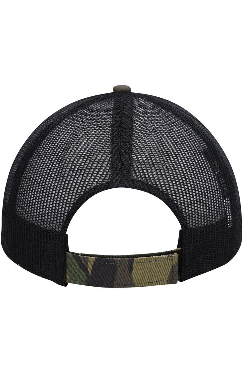 '47 Men's '47 Camo/Black Arizona Cardinals Trucker Adjustable Hat, Alternate, color, 