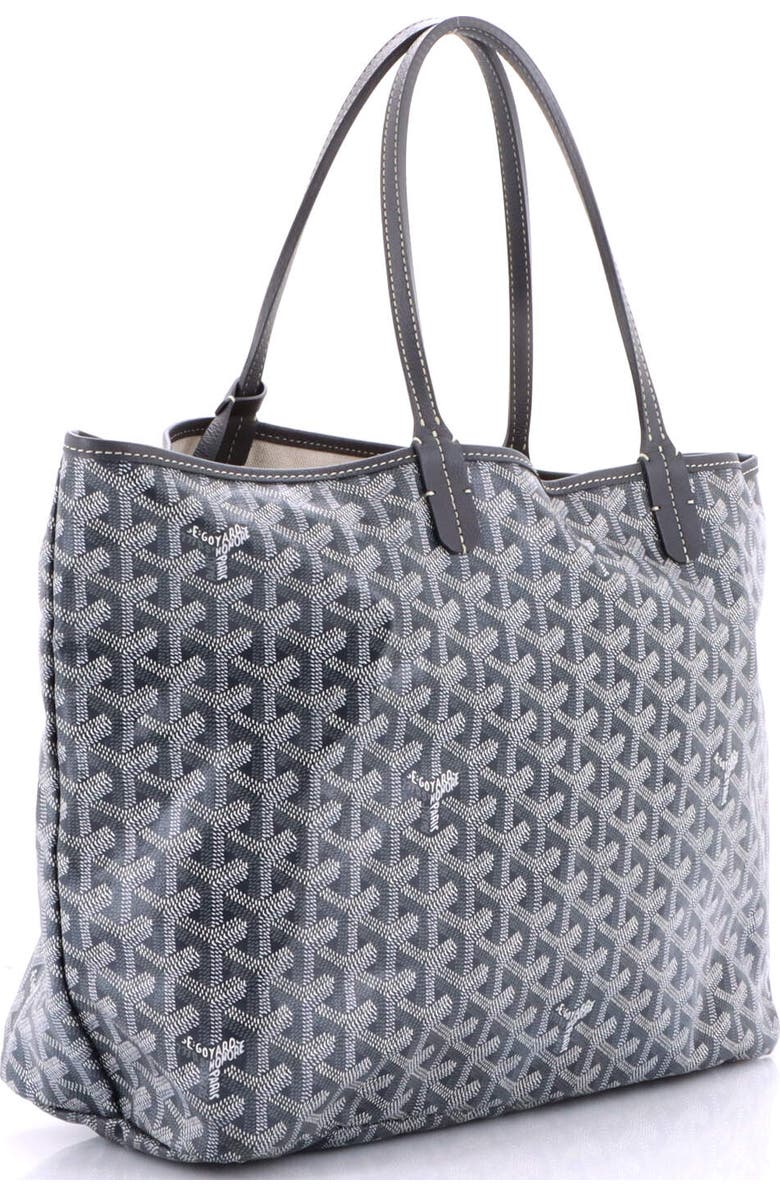 Pre-Owned Goyard Saint Louis Tote Coated Canvas PM, Alternate, color, Gray