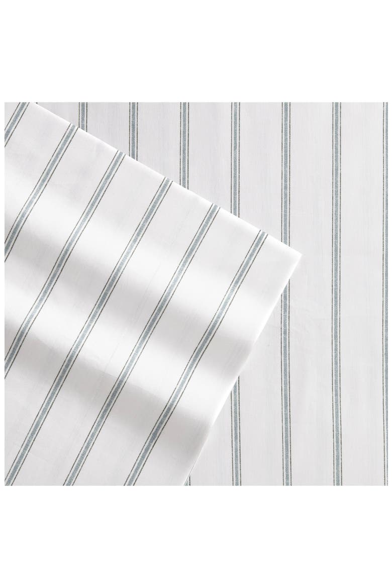Trenton Stripe 200 Thread Count Cotton Percale Sheet Set, Alternate, color, LT-PASTEL GREEN