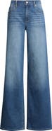 1822 Denim Low Rise Wide Leg Jeans